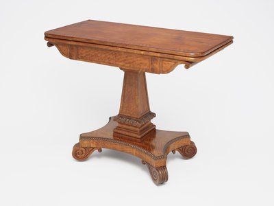 Card table by Isaac and Son Vose