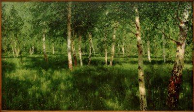 Birch Grove by Isaak Ilyich Levitan