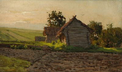 Slobodka by Isaak Ilyich Levitan