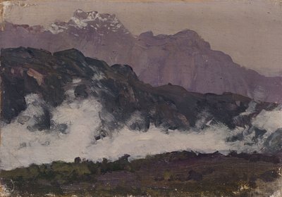 The Alps by Isaak Ilyich Levitan