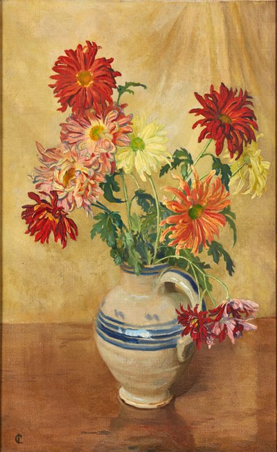 Chrysanthemums by Isabel Codrington