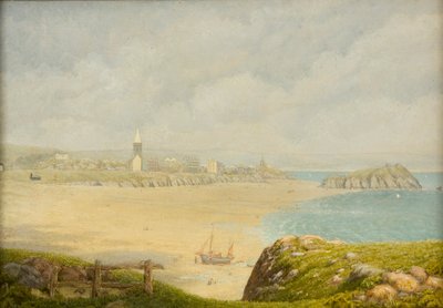 Tenby, the Beach by Isambard Owen