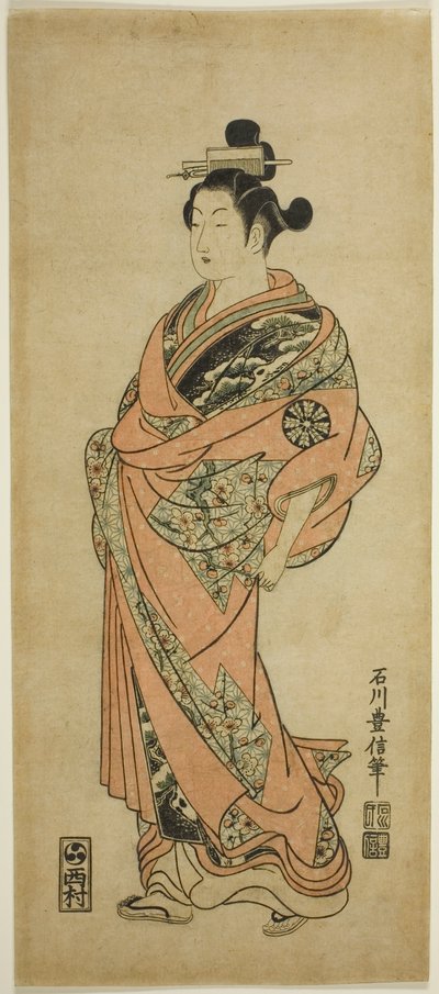 The Actor Nakamura Tomijuro I by Ishikawa Toyonobu