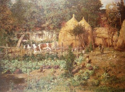 The Haystacks by Isidor Verheyden
