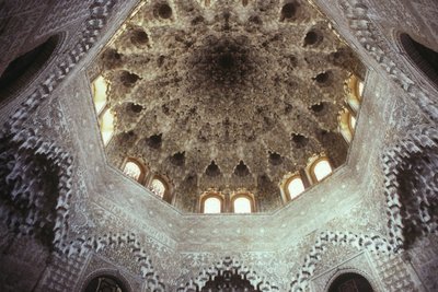 Ceiling of the Hall of the Abencerrajes by Islamic School