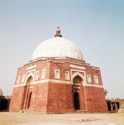 Mausoleum of Ghiyathud-din Tughluq, Tughluqabad by Islamic School