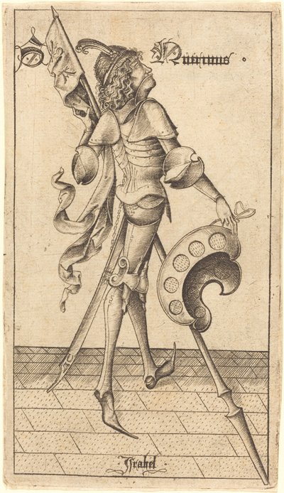 Saint Quirinus of Neuss by Israhel van Meckenem