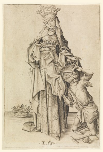 St. Elizabeth by Israhel van Meckenem