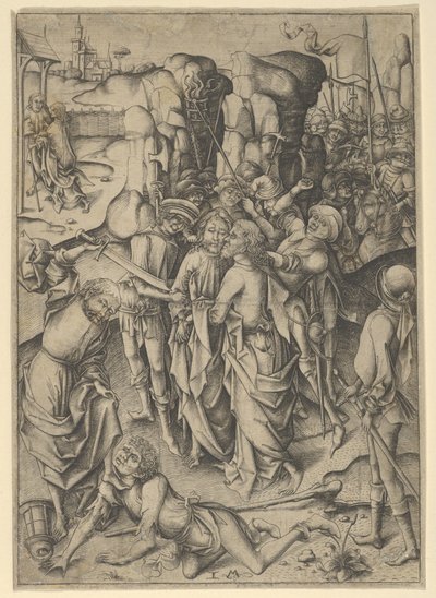 The Betrayal and Capture of Christ by Israhel van Meckenem