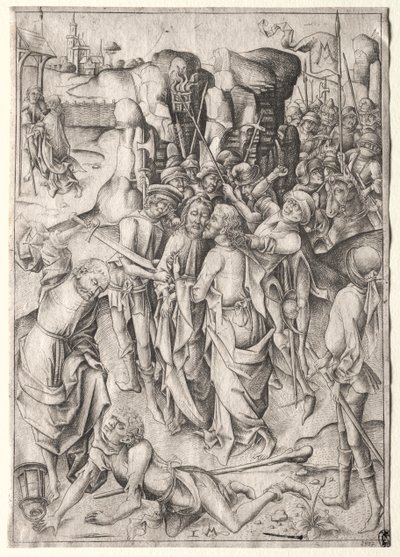 The Passion: Christ Taken Captive by Israhel van Meckenem
