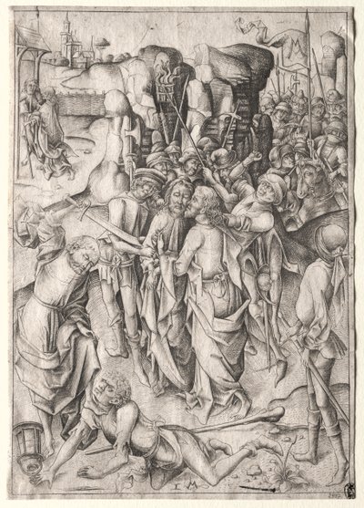 The Passion: Christ Taken Captive by Israhel van Meckenem