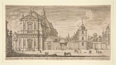 Jesuit Novitiate in St. Germain des Pres by Israël Silvestre