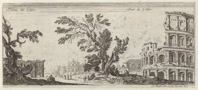 View of the Colosseum by Israël Silvestre