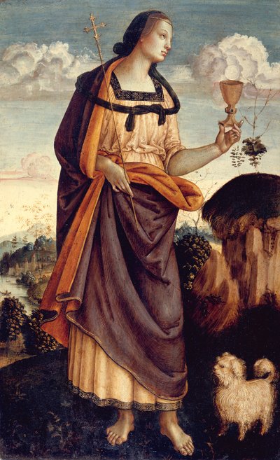 The Theological Virtues: Faith, Charity, Hope by Italian