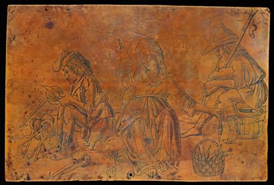 Various Occupations [recto] by Italian 15th Century