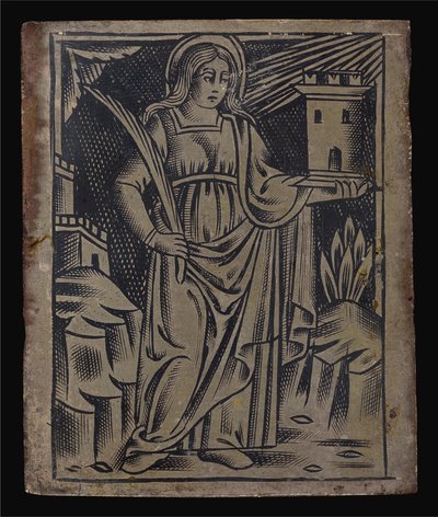 Saint Barbara by Italian 16th Century
