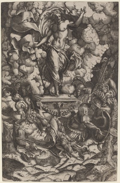 The Resurrection by Italian 16th Century after Francesco Salviati