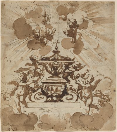 Glorification of the Host by Italian 18th Century