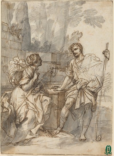 Pastoral Scene by Italian 18th Century