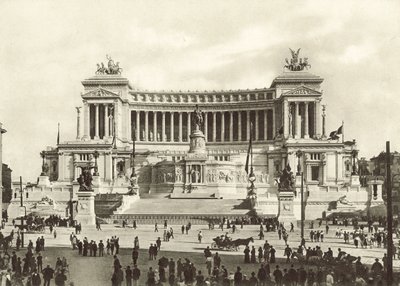 Monument to Victor Emmanuel II by Italian Photographer