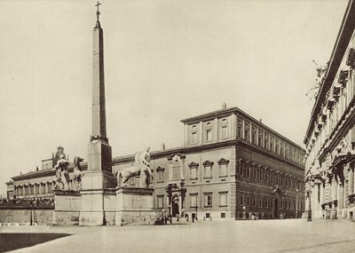 Palace of the Quirinal by Italian Photographer