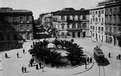 Taranto, Piazza Giordano Bruno by Italian Photographer