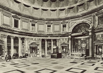 The Pantheon, Inside by Italian Photographer