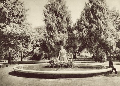 The Pincian Hill, The Fountain of Moses by Italian Photographer