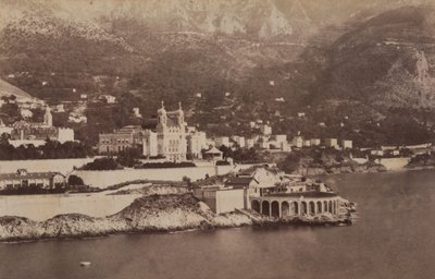 The Gulf of Montecarlo, 07/1887 by Italian Photographer