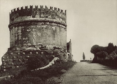 Tomb of Caecilia Metella by Italian Photographer