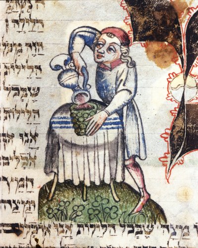 A Domestic Servant Pouring Wine by Italian School