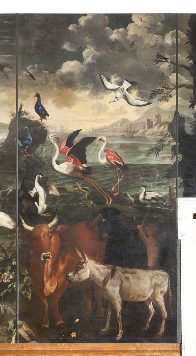 Animals, Myth of Orpheus (detail) by Italian School