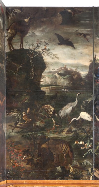 Animals, Myth of Orpheus (detail) by Italian School