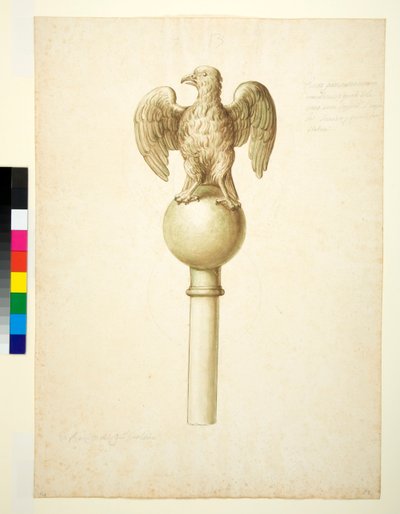Bronze Eagle by Italian School