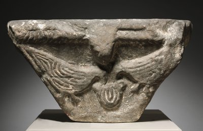Capital with Birds, 700s-800s by Italian School
