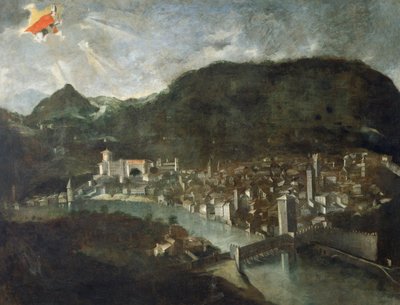 City of Trento, ex-voto from 1682, Italy by Italian School
