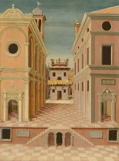 City view by Italian School
