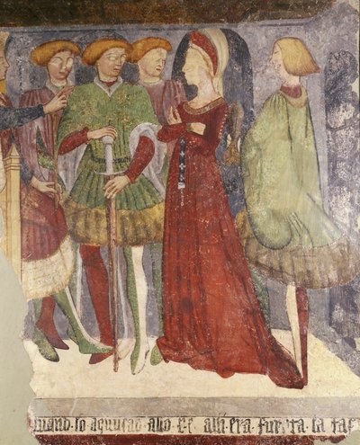 Court Scene (fragment) by Italian School