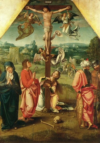 Crucifixion by Italian School