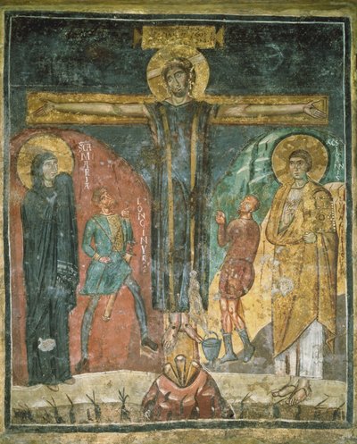 Crucifixion, 741-52 by Italian School