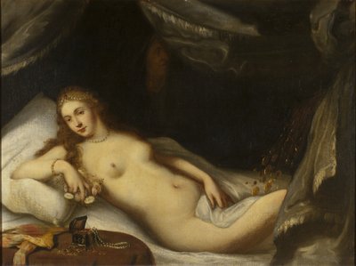 Danaë and the Shower of Gold by Italian School