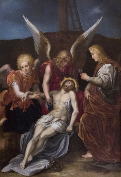 Descent from the Cross by Italian School