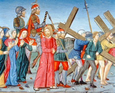 Christ is Led to Calvary by Italian School