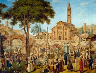 Folk festival in Lodi Vecchio by Italian School