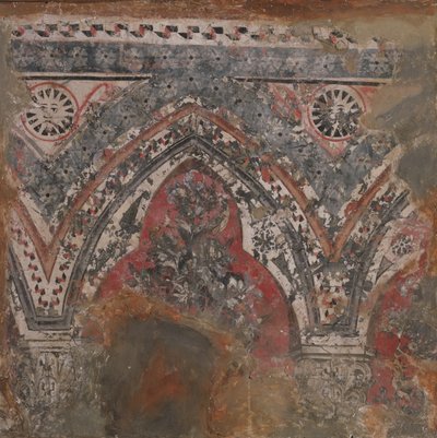 Fragment from a Mural by Italian School