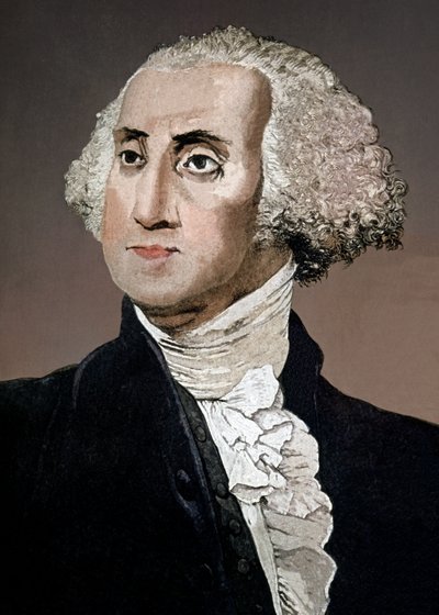 George Washington (engraving) by Italian School