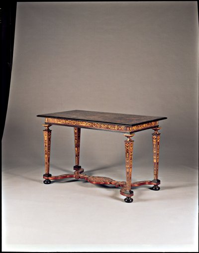 Inlaid table, Rome, c.1730 by Italian School