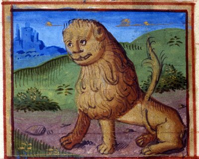 Italian Horoscope, mid-15th century by Italian School