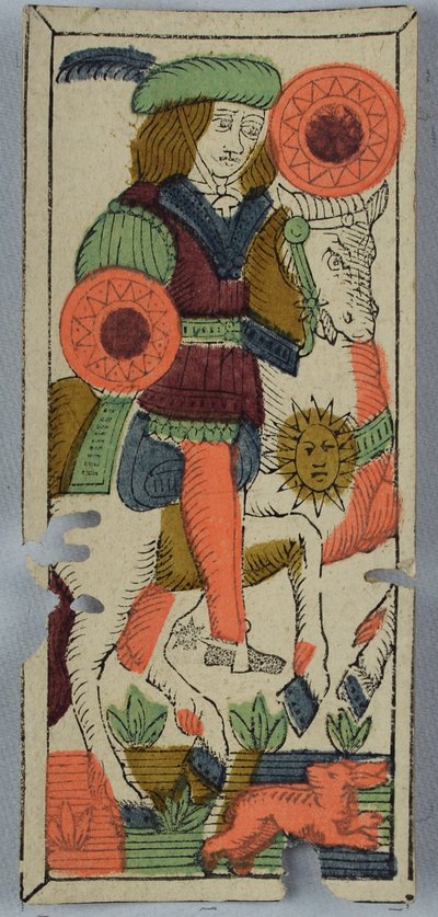 Italian playing card by Italian School
