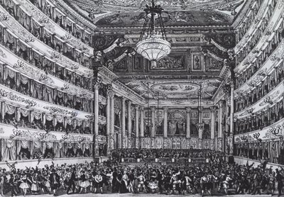 La Scala, Milan by Italian School